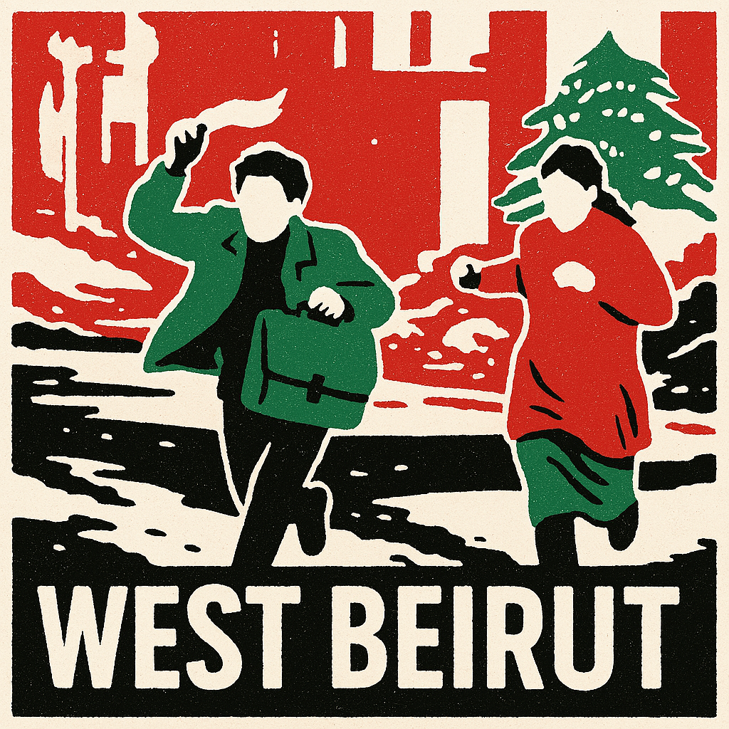 West Beirut poster